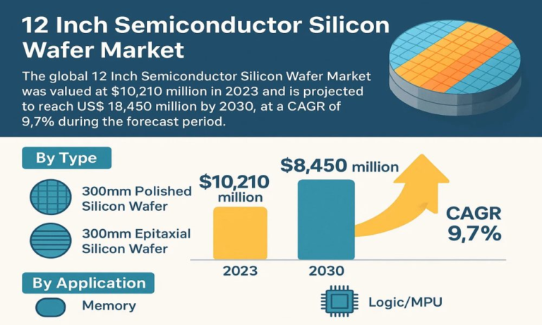 12 Inch Semiconductor Silicon Wafer Market Size, Trends & Forecast 2025 ...