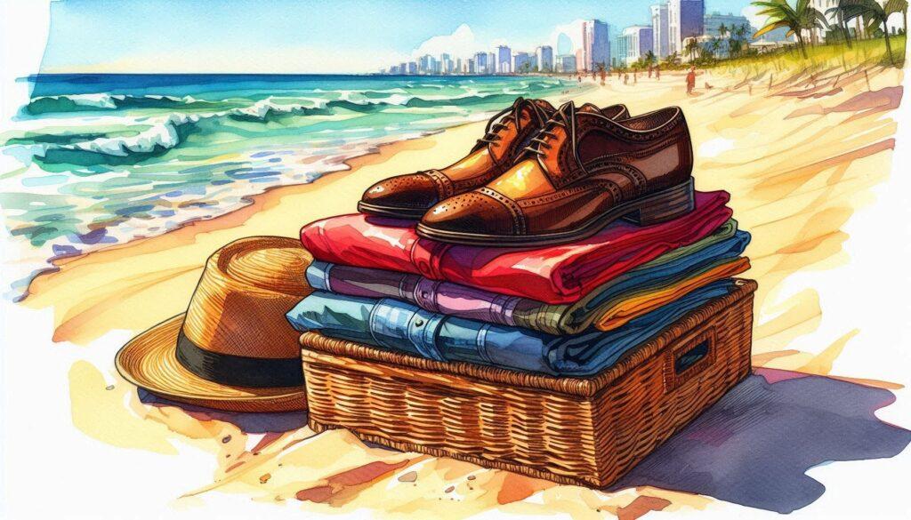 Miami Beach Mystery: Clothes Left on the Sand